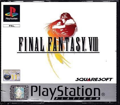 Final Fantasy VIII - PS1 Platinum (B Grade) (Genbrug)
